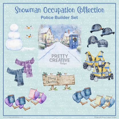 Snowman Occupation Collection Police Version