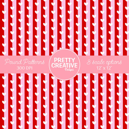 Seamless Pound Pattern 1 (Large, Medium & Small Scale)