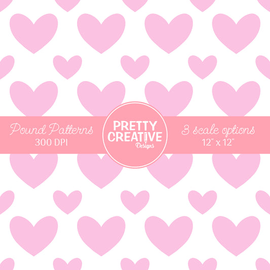 Seamless Pound Pattern 13 (Large, Medium & Small Scale)