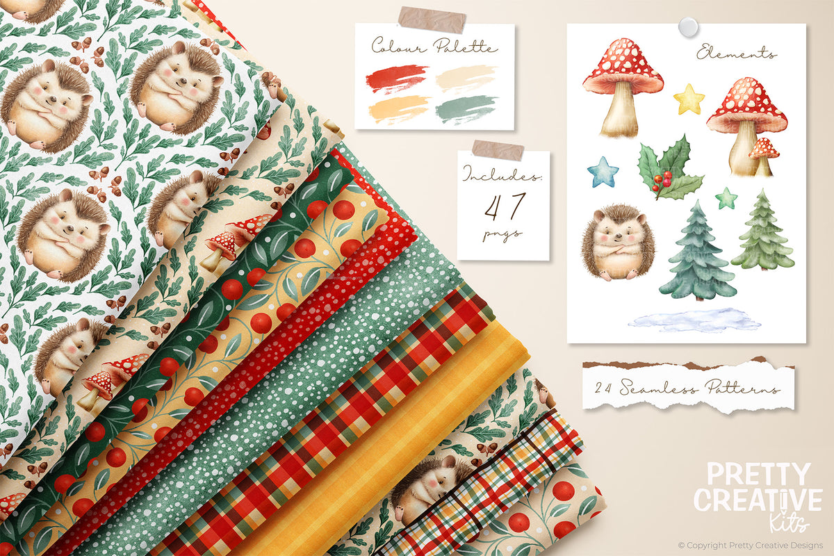 Santa's Forest Friends Kit