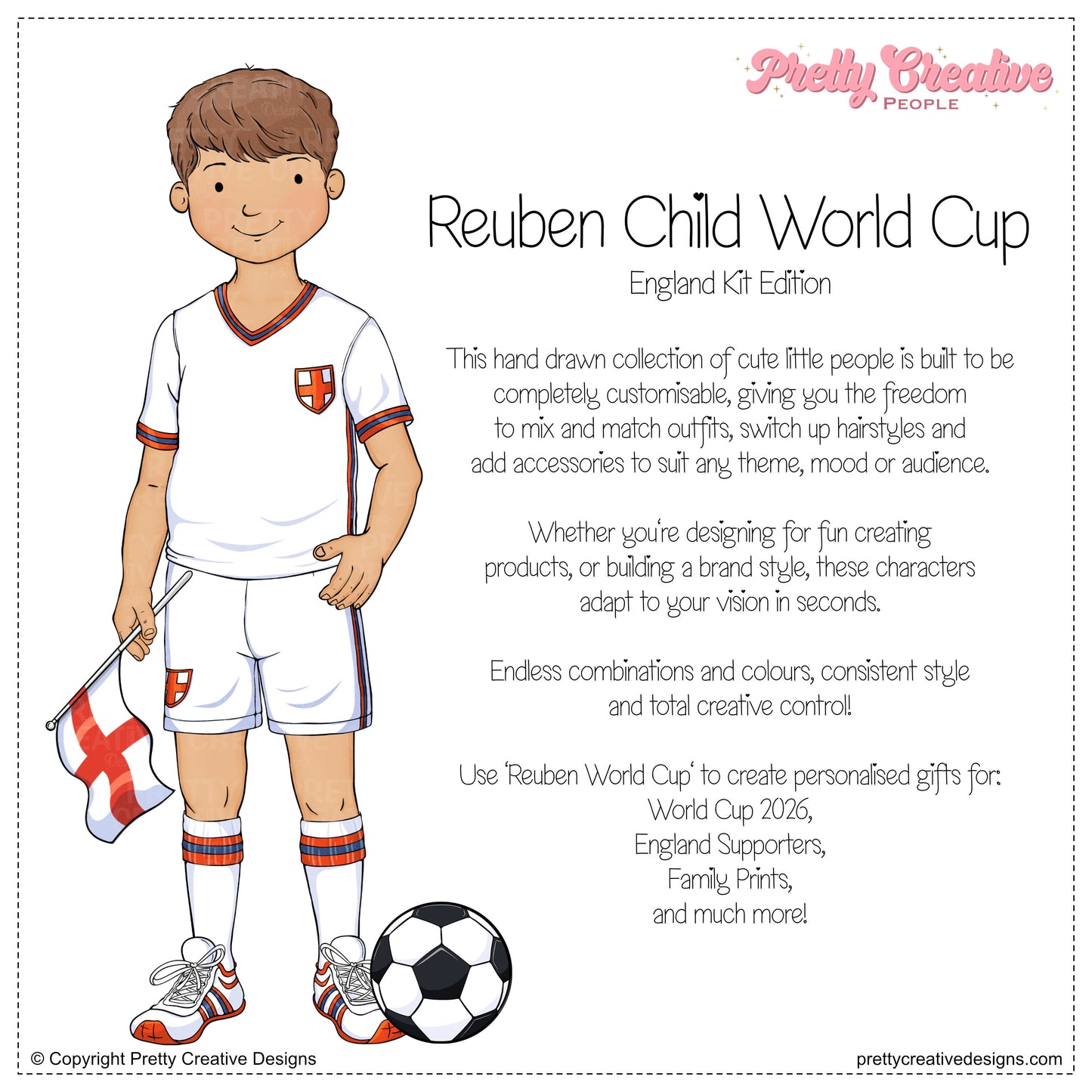 Reuben (Child) England Kit