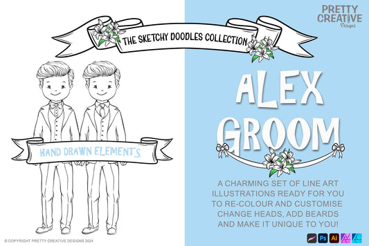 Sketchy Doodles Editable Alex Groom