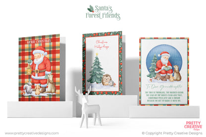 Santa's Forest Friends Stand Alone Image Set