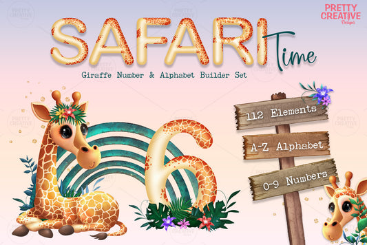 Safari Time Giraffes