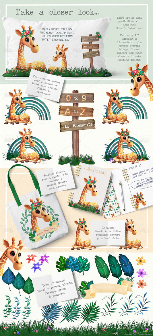 Safari Time Giraffes