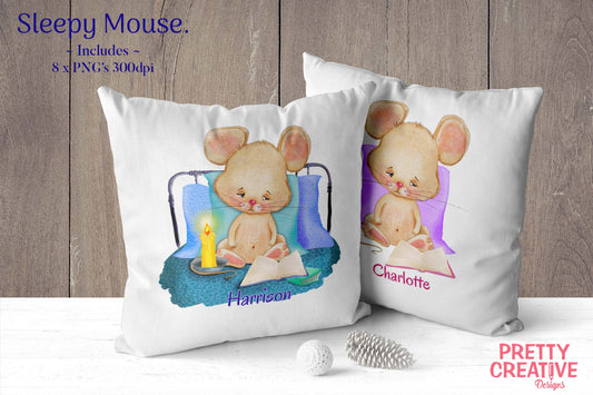 Sleepy Mouse Artwork