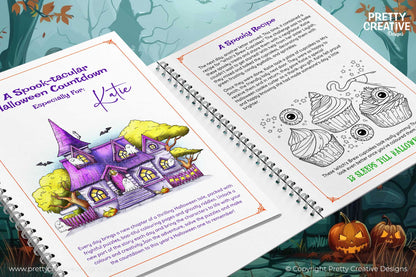 PHOTOSHOP Spooktacular Halloween Countdown - Editable and Fixed