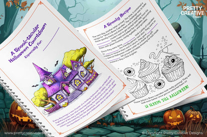 PHOTOSHOP Spooktacular Halloween Countdown - Editable and Fixed
