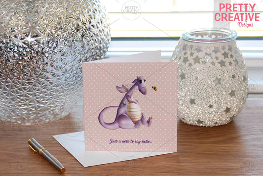 Square Card with Silver Lamp Smart Mockup