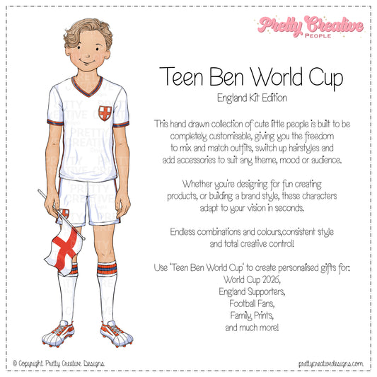 Ben (Teen) England Kit
