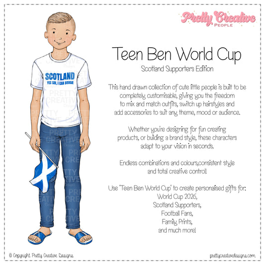 Ben (Teen) Scotland Supporters