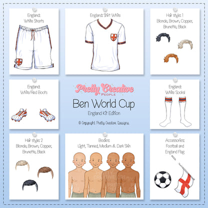 Ben (Teen) England Kit