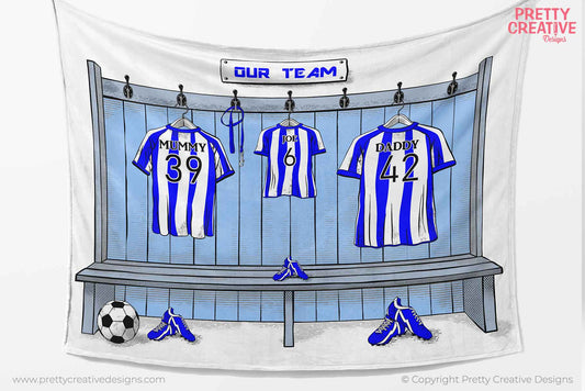 Sketchy Doodles EDITABLE Football and Rugby Dressing Room