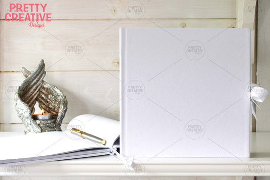 Velvet Book On a Shelf Smart Mockup