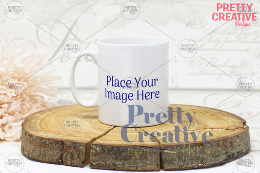 White Single Mug Smart Mockup