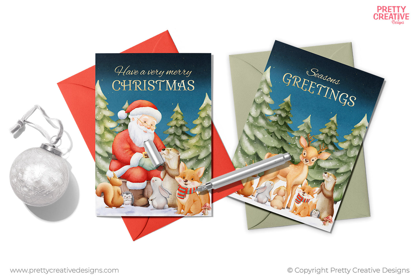 Santa's Forest Friends Christmas Countdown