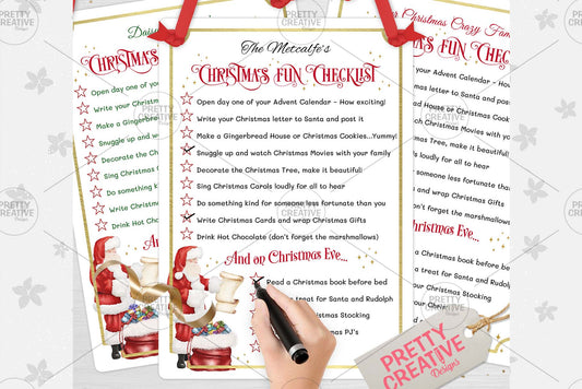 Nostalgic Christmas Check List