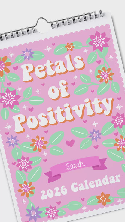 Petals of Positivity Calendar & Mug Wraps 2026 & 2027