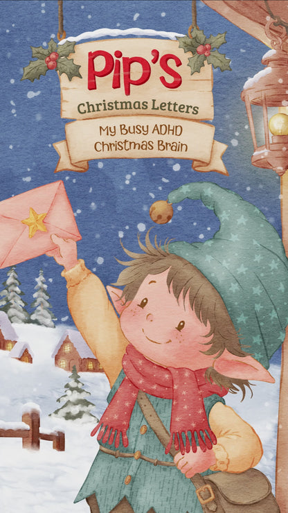 Pip's Christmas Letters ~ My Busy ADHD Christmas Brain Booklet