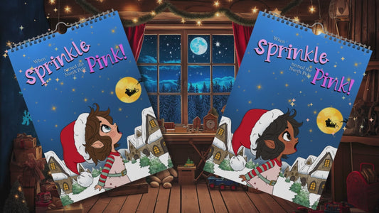 When Sprinkle turned the North Pole Pink Countdown Calendar