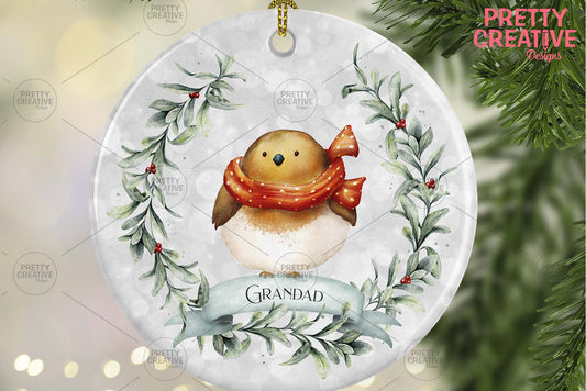 Robin Wreath Clipart Bundle